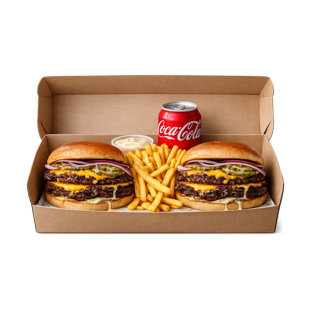 Box Smash Burger (frite+boisson)